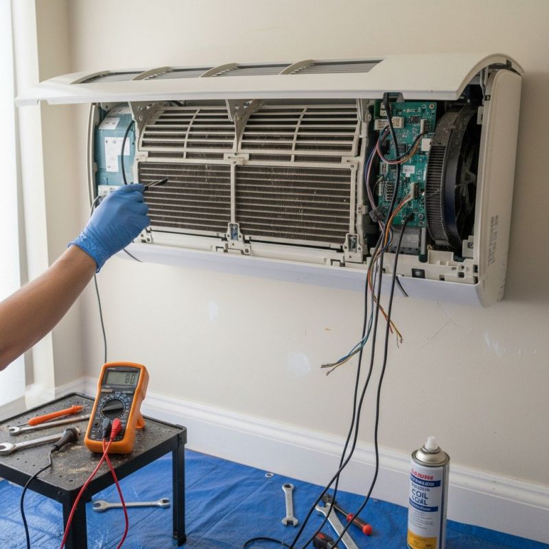 Ductless Minisplit Service detail