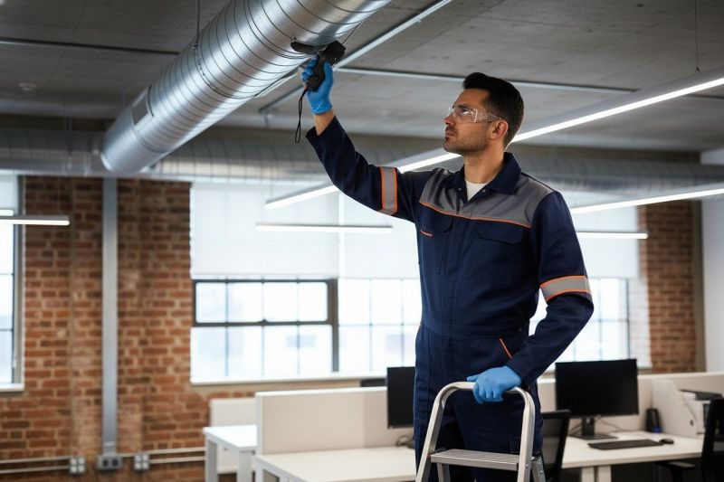 Residential Air Testing detail